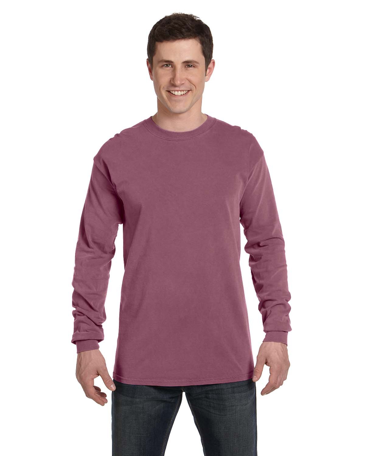 Comfort Colors Adult Heavyweight Long-Sleeve T-Shirt BERRY 