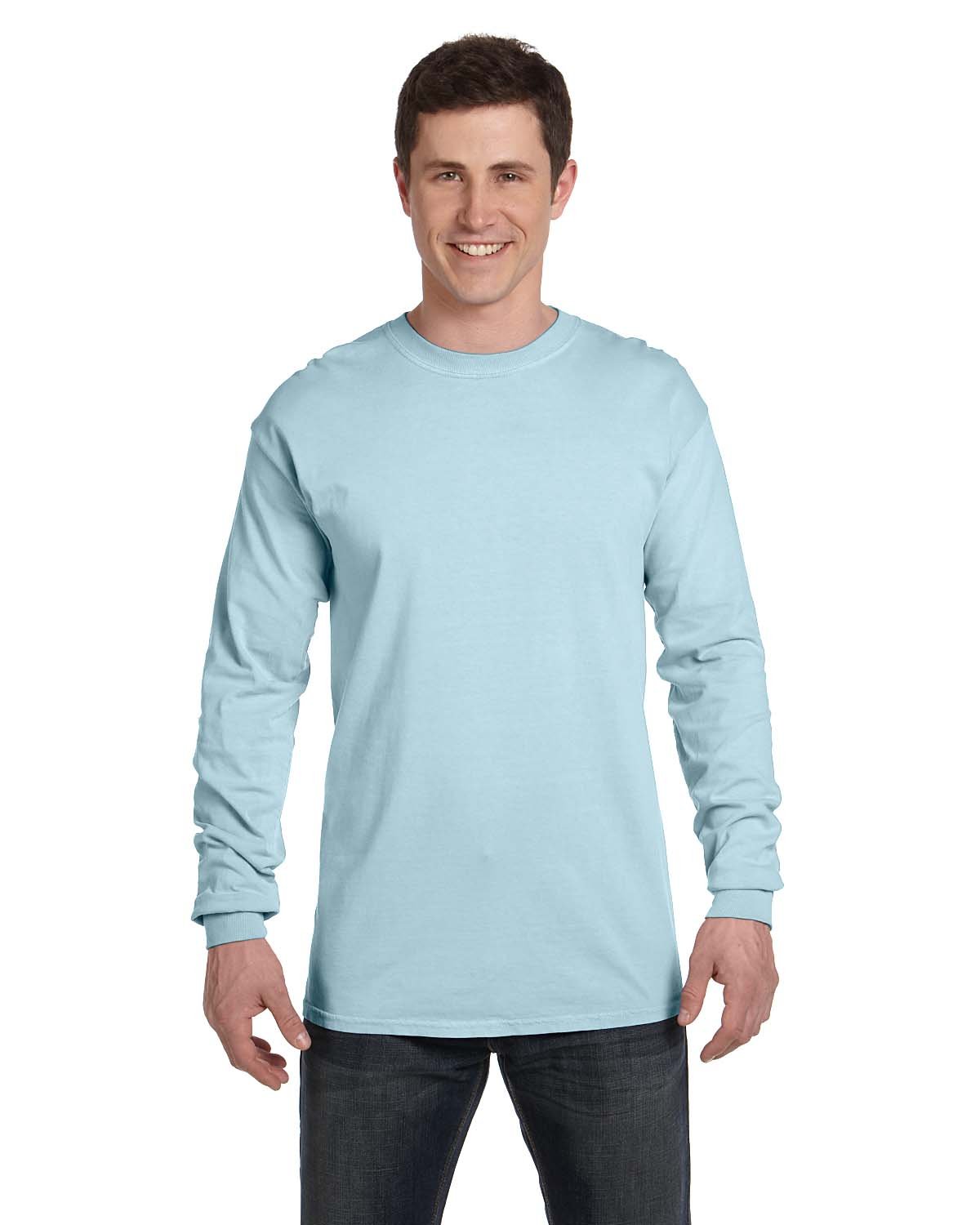 Comfort Colors Adult Heavyweight Long-Sleeve T-Shirt CHAMBRAY 
