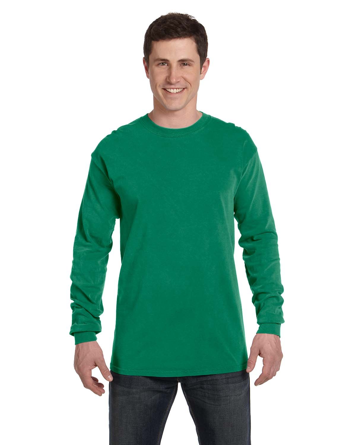 Comfort Colors Adult Heavyweight Long-Sleeve T-Shirt GRASS 