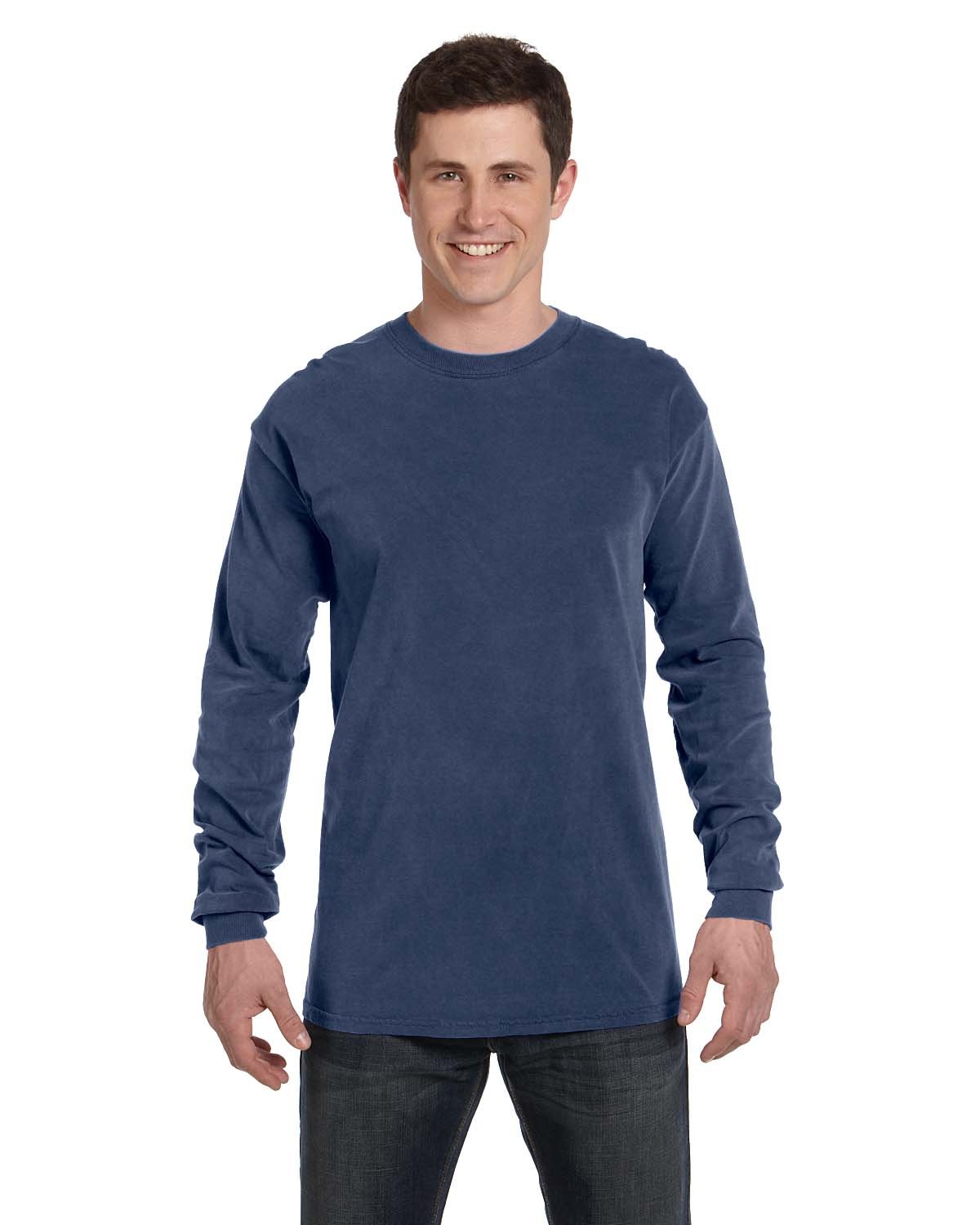 Comfort Colors Adult Heavyweight RS Long-Sleeve T-Shirt china blue 