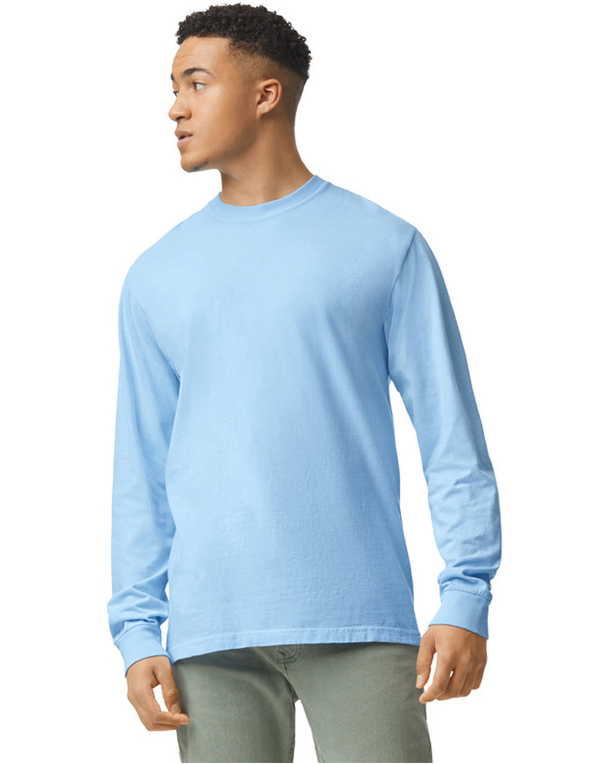Comfort Colors Adult Heavyweight RS Long-Sleeve T-Shirt hydrangea 