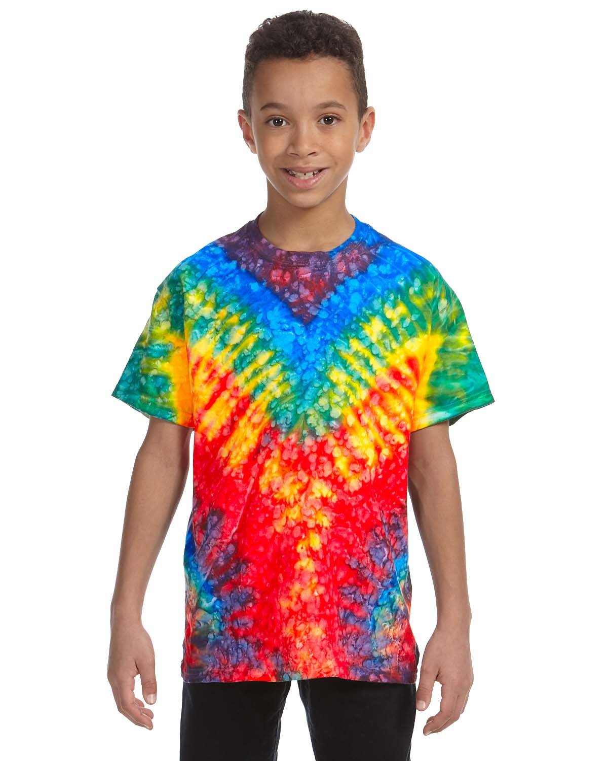 Tie-Dye Youth 5.4 oz. 100% Cotton T-Shirt WOODSTOCK 