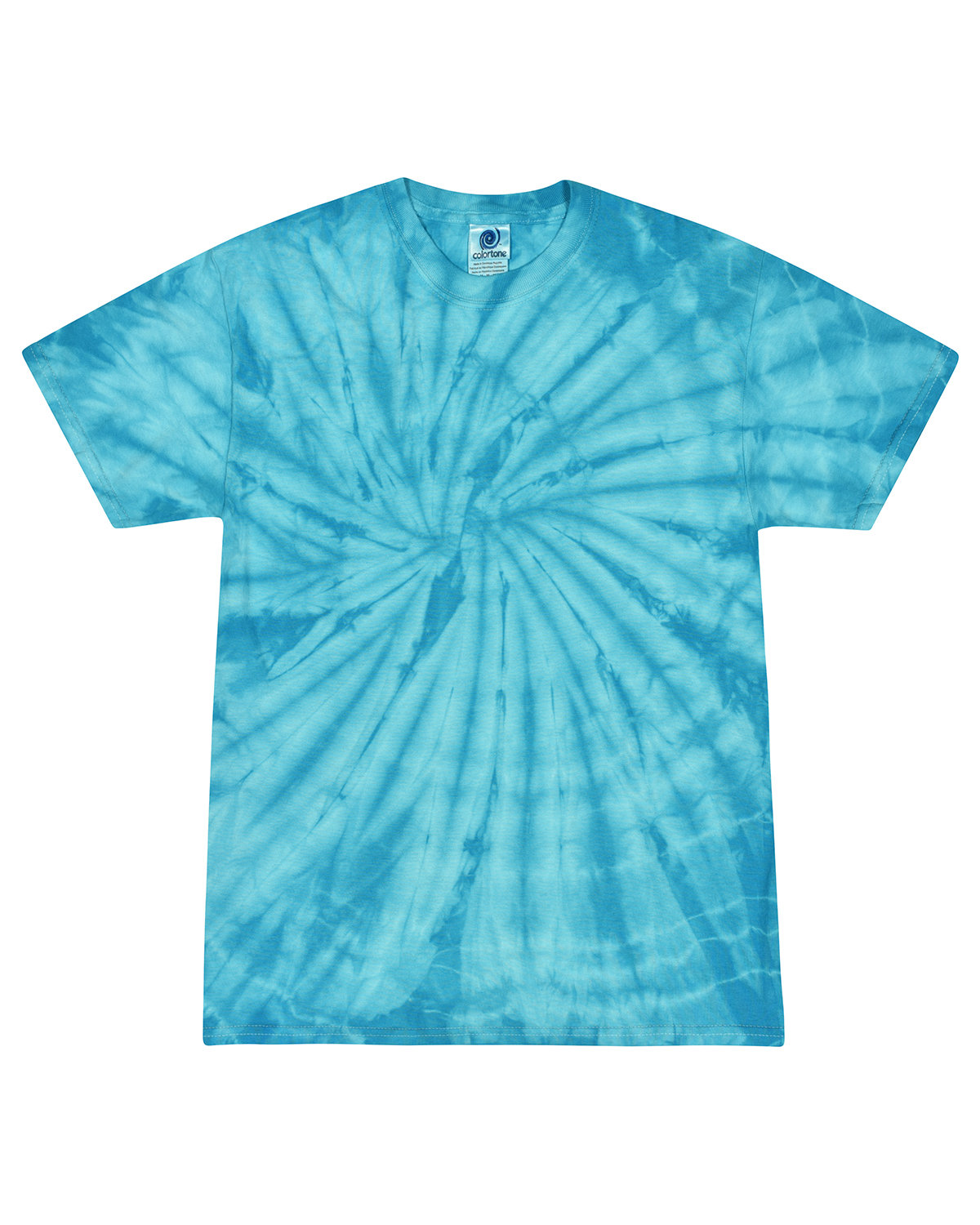 Tie-Dye Adult 5.4 oz. 100% Cotton Spider T-Shirt | US Generic Non-Priced