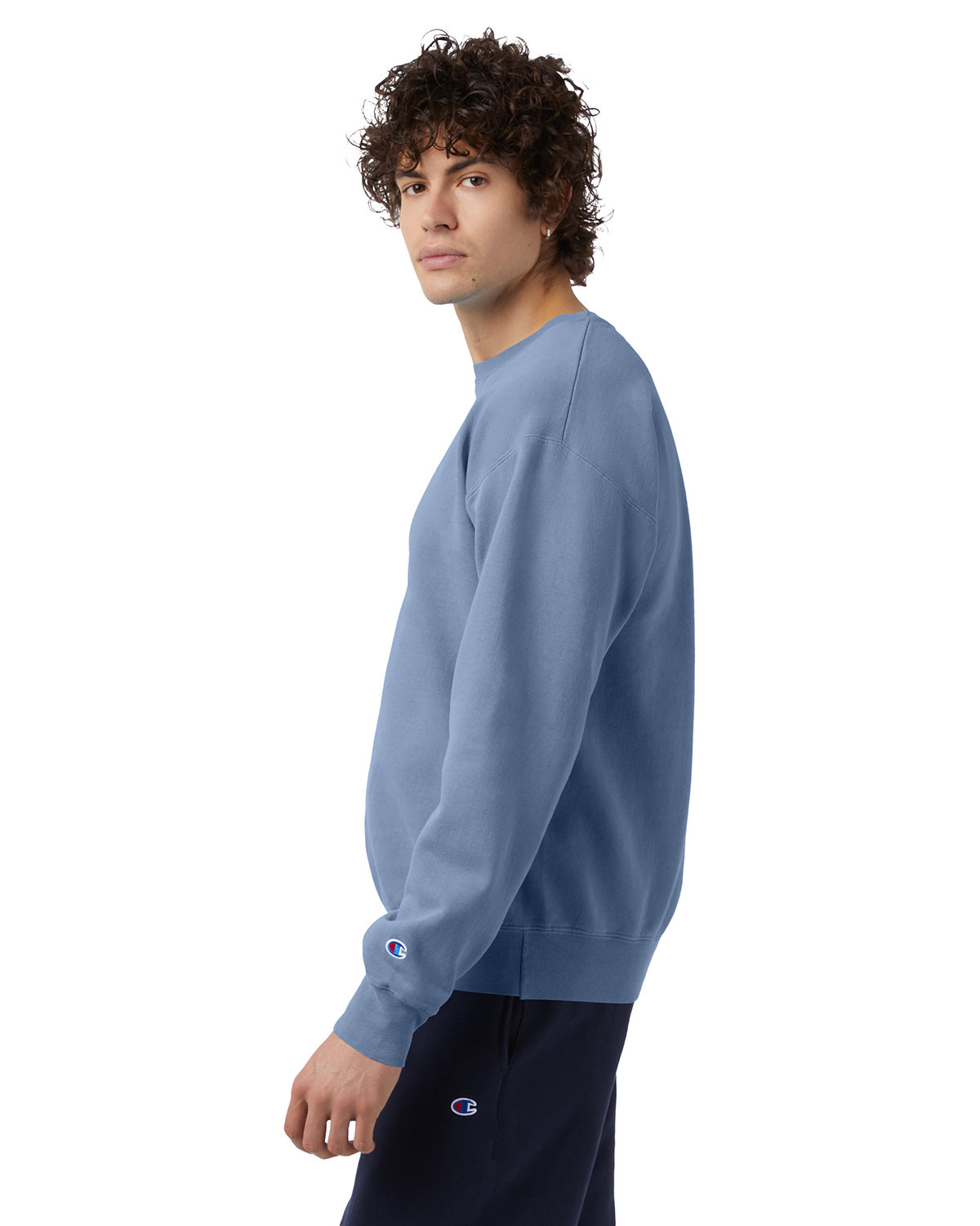 Champion Unisex Garment Dyed Sweatshirt | alphabroder