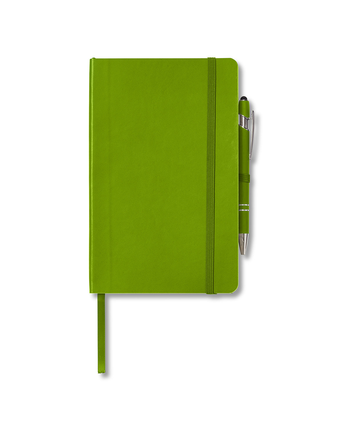 CORE365 Soft Cover Journal And Pen Set acid green 