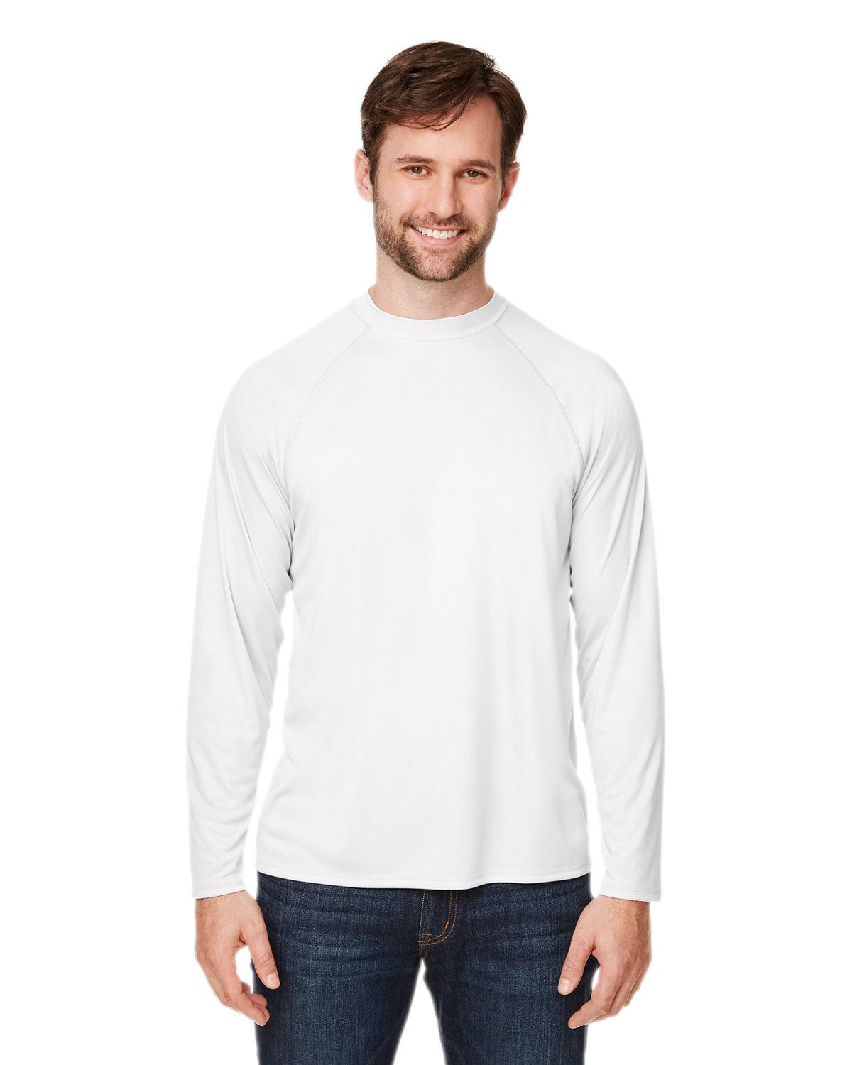 CORE365 Unisex Ultra UVP™ Raglan T-Shirt white 