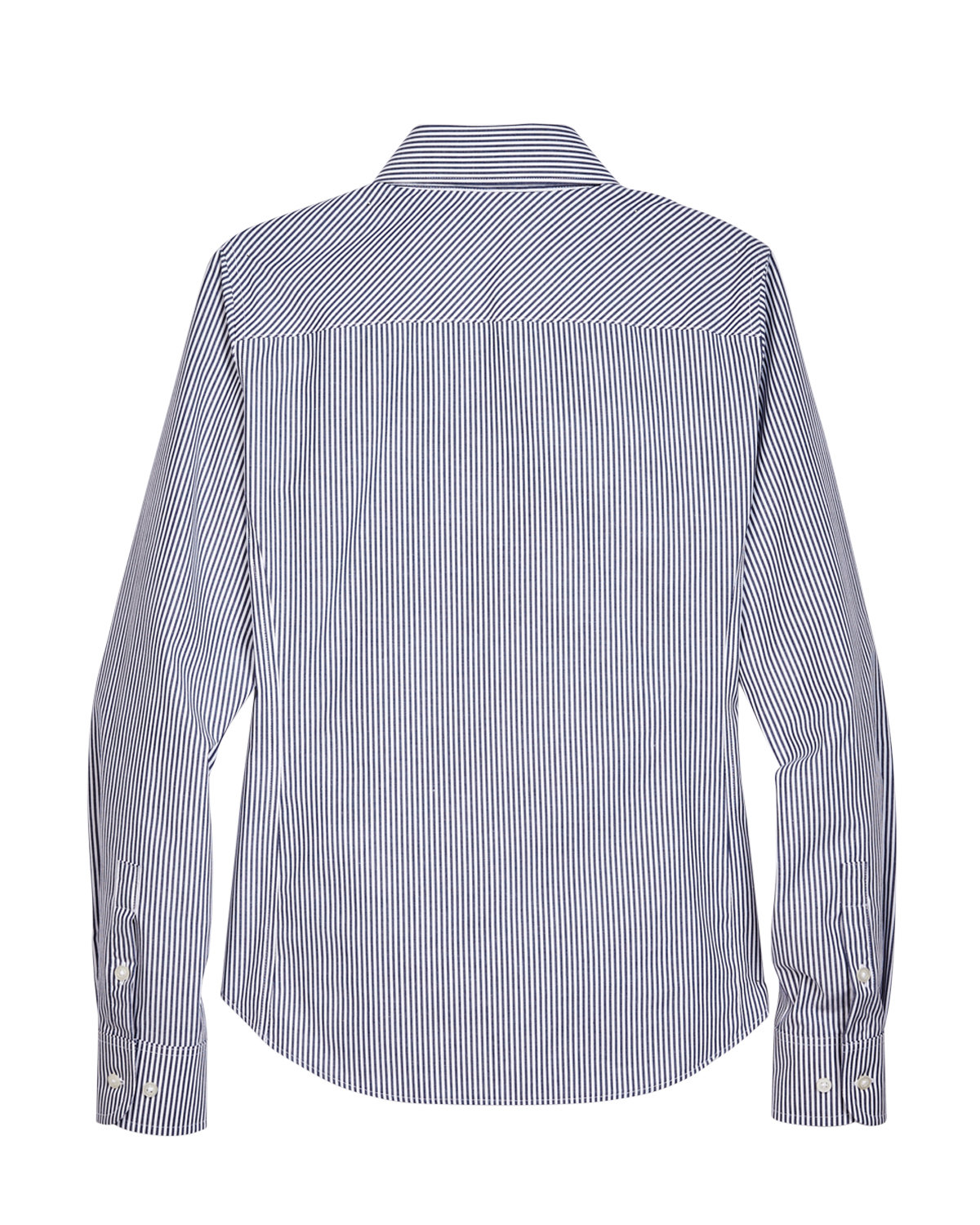 Devon & Jones Ladies' Crown Collection® Banker Stripe Woven Shirt ...