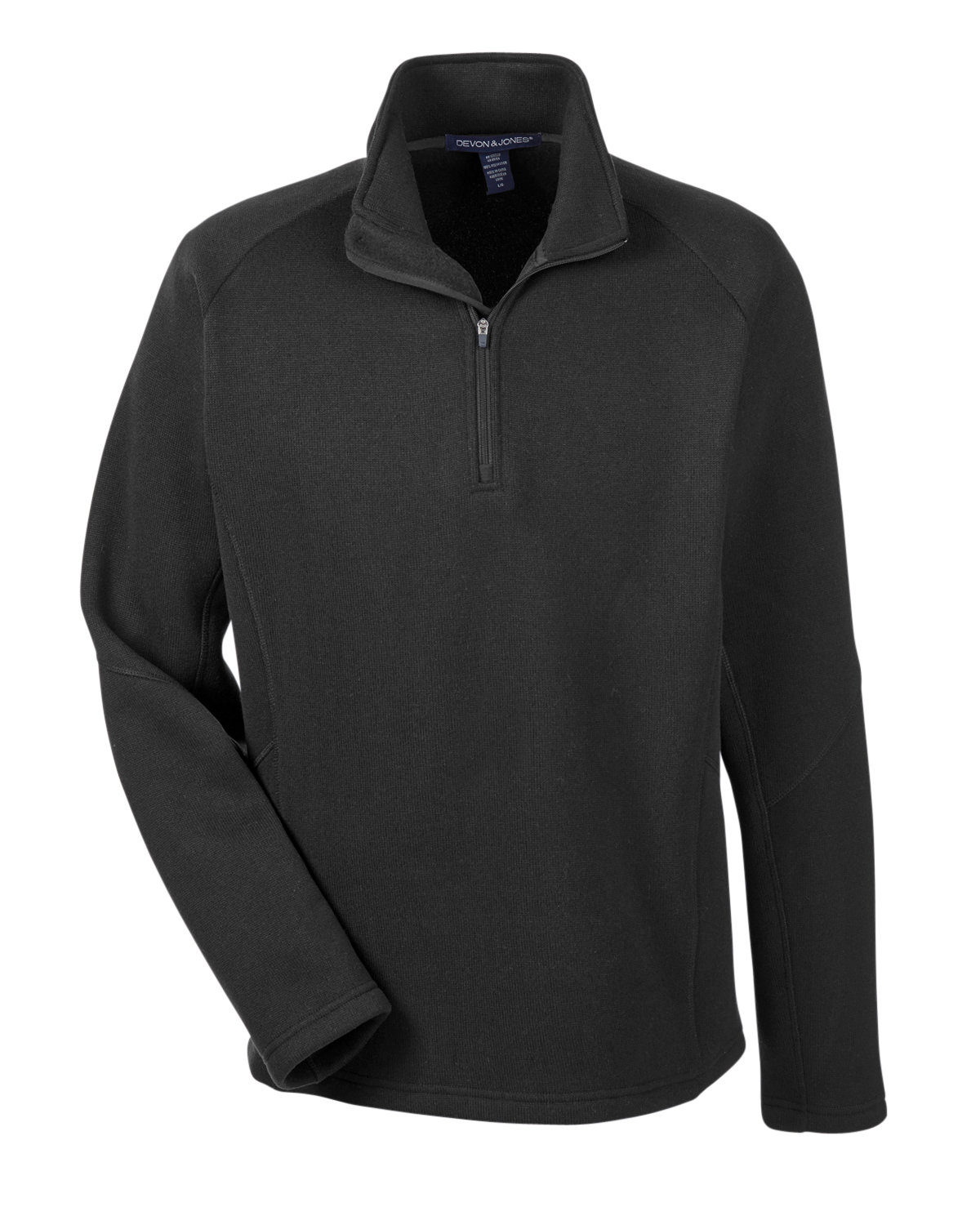 Devon & Jones Adult Bristol Sweater Fleece Quarter-Zip | alphabroder