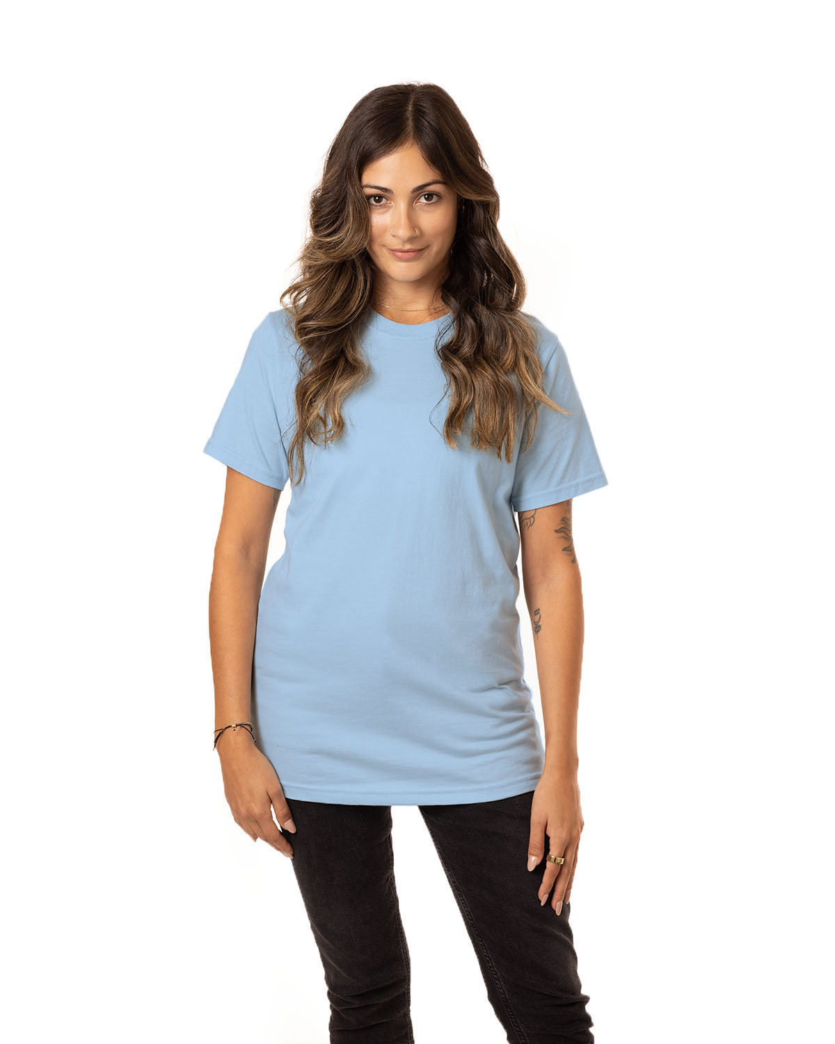econscious Unisex 100% Organic Cotton Classic Short-Sleeve T-Shirt  ICE BLUE 