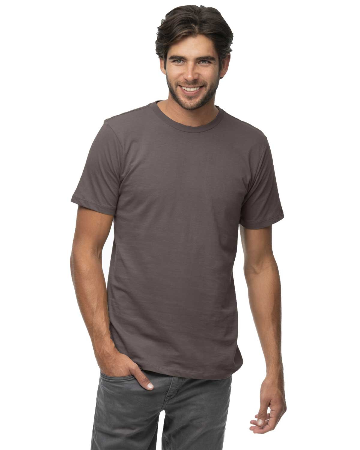 econscious Unisex Ringspun Fashion T-Shirt CHARCOAL 