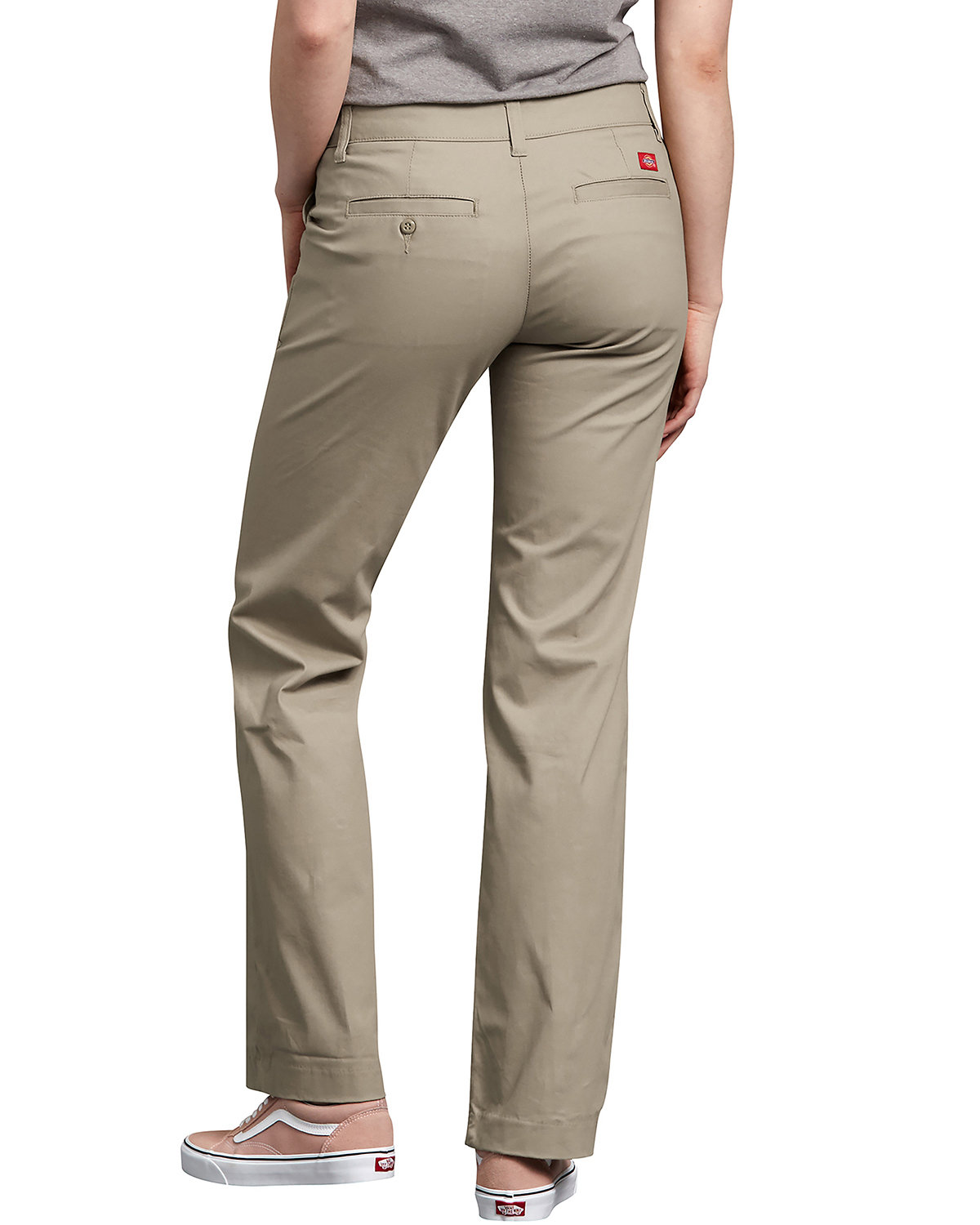 Dickies Ladies' Relaxed Straight Stretch Twill Pant | alphabroder