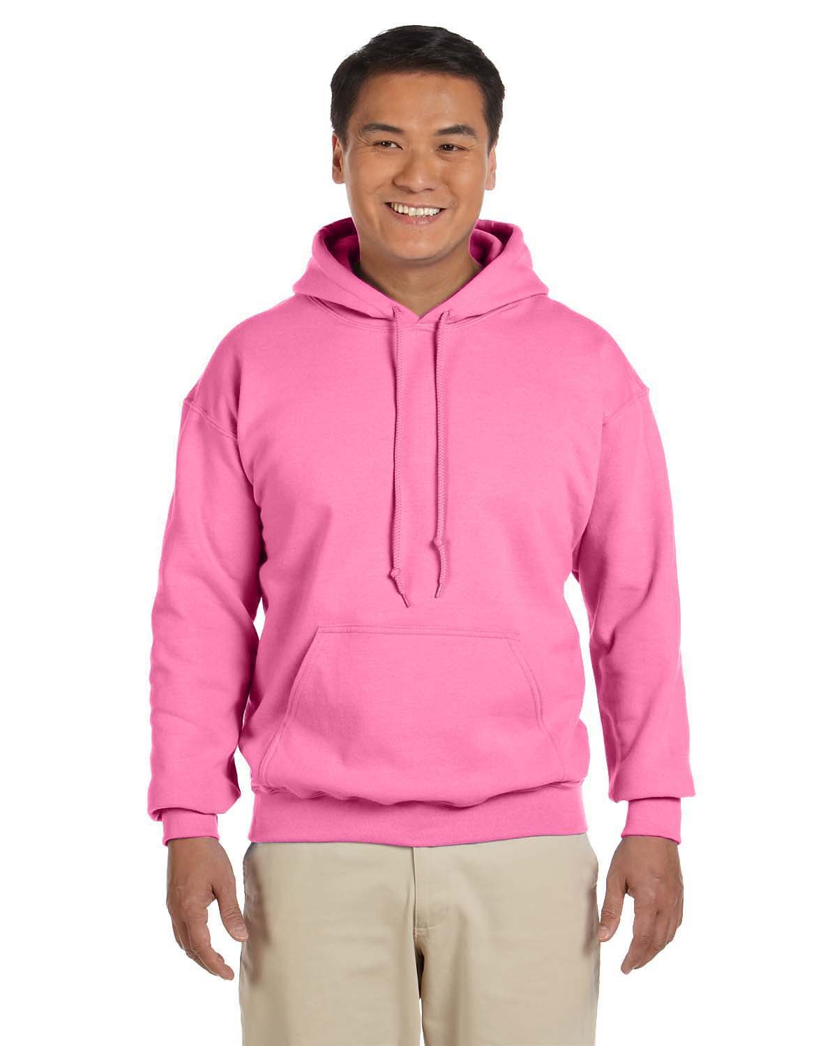 Gildan Adult Heavy Blend™ 50/50 Hooded Sweatshirt AZALEA 