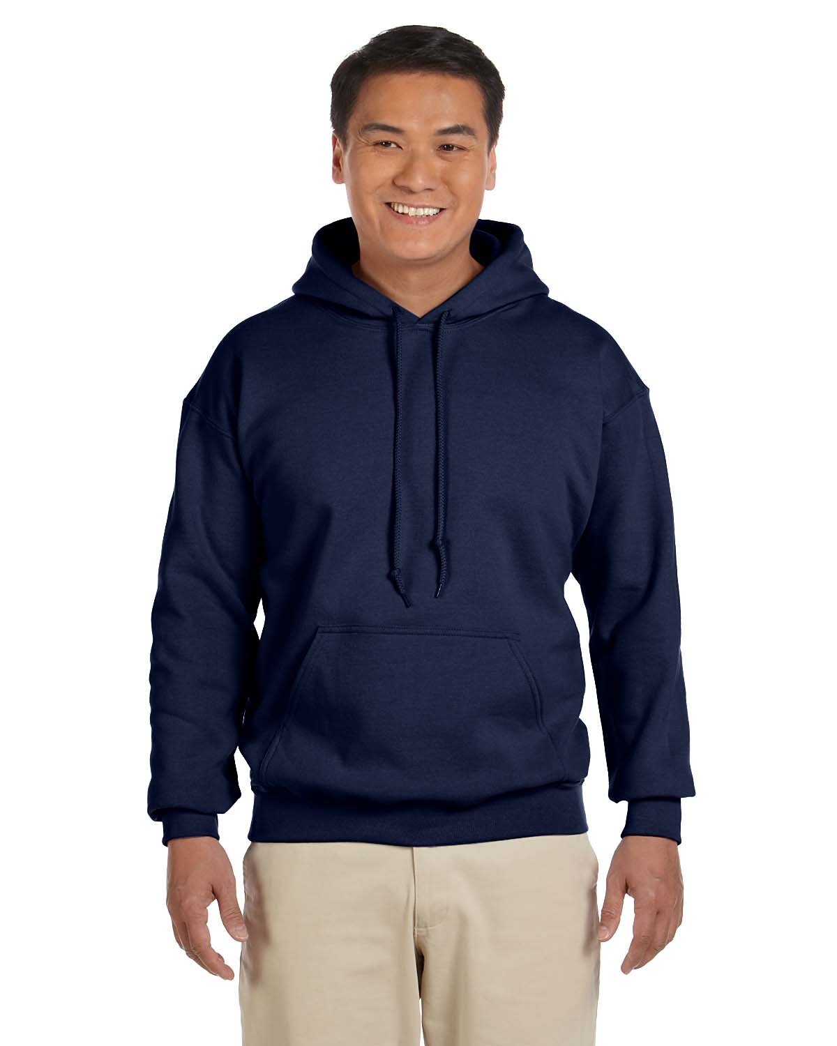 Gildan Adult Heavy Blend™ 8 oz., 50/50 Hooded Sweatshirt navy 