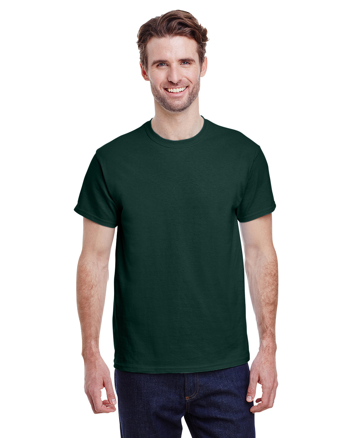Gildan Adult Ultra Cotton® T-Shirt forest green 