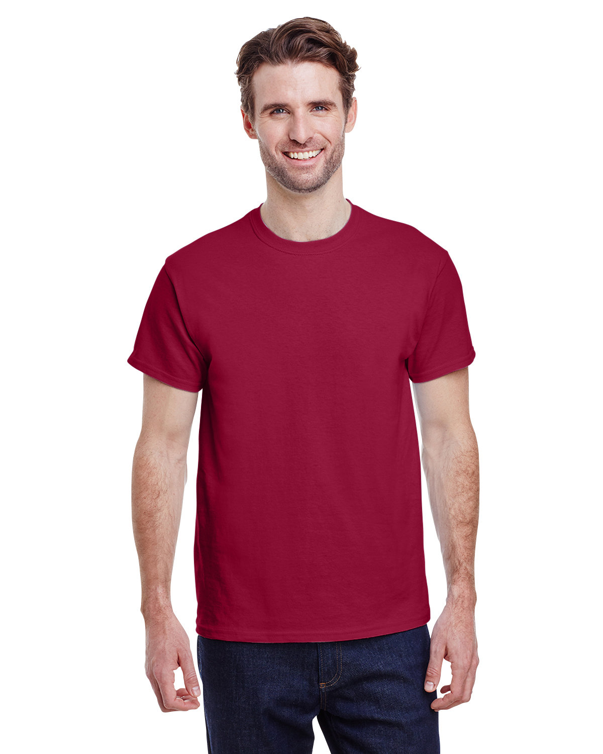 Gildan Adult Ultra Cotton® T-Shirt cardinal red 