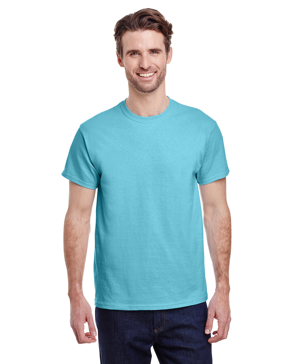 Gildan Adult Ultra Cotton® T-Shirt sky 