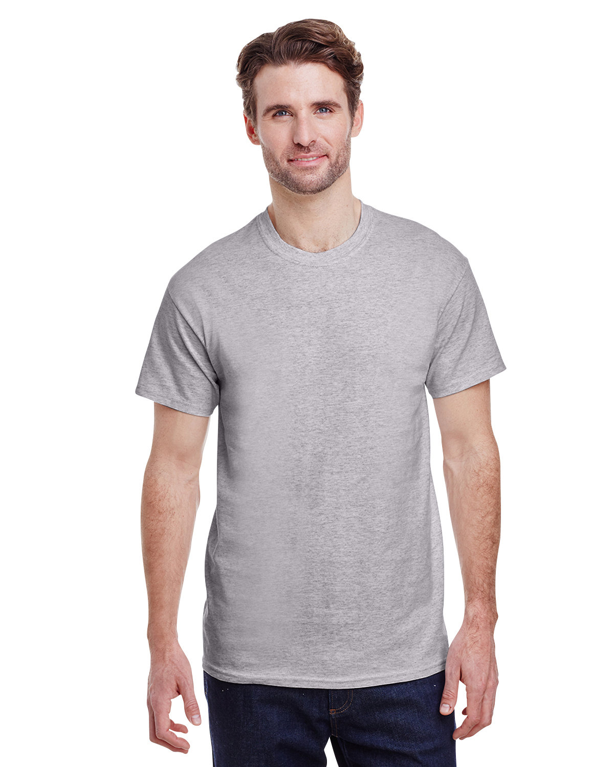 Gildan Adult Ultra Cotton® T-Shirt sport grey 