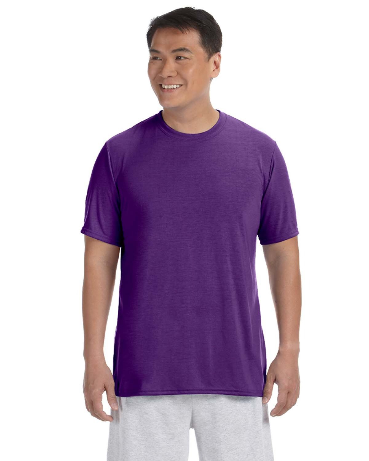 Gildan Adult Performance  T-Shirt PURPLE 