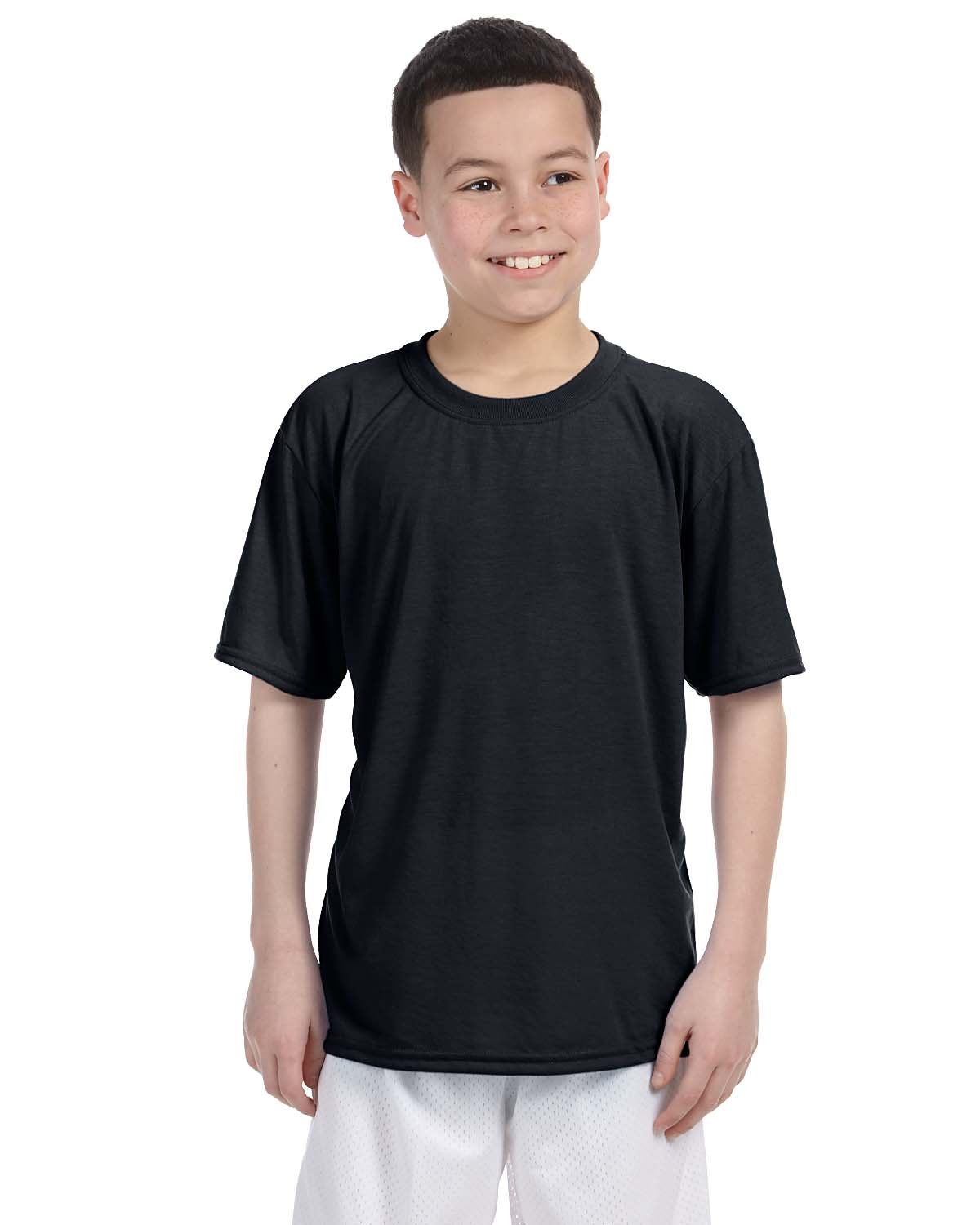 Gildan Youth Performance  T-Shirt BLACK 