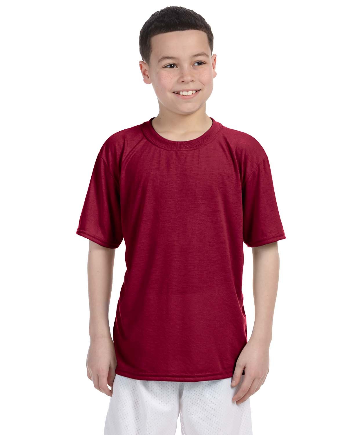 Gildan Youth Performance  T-Shirt CARDINAL RED 