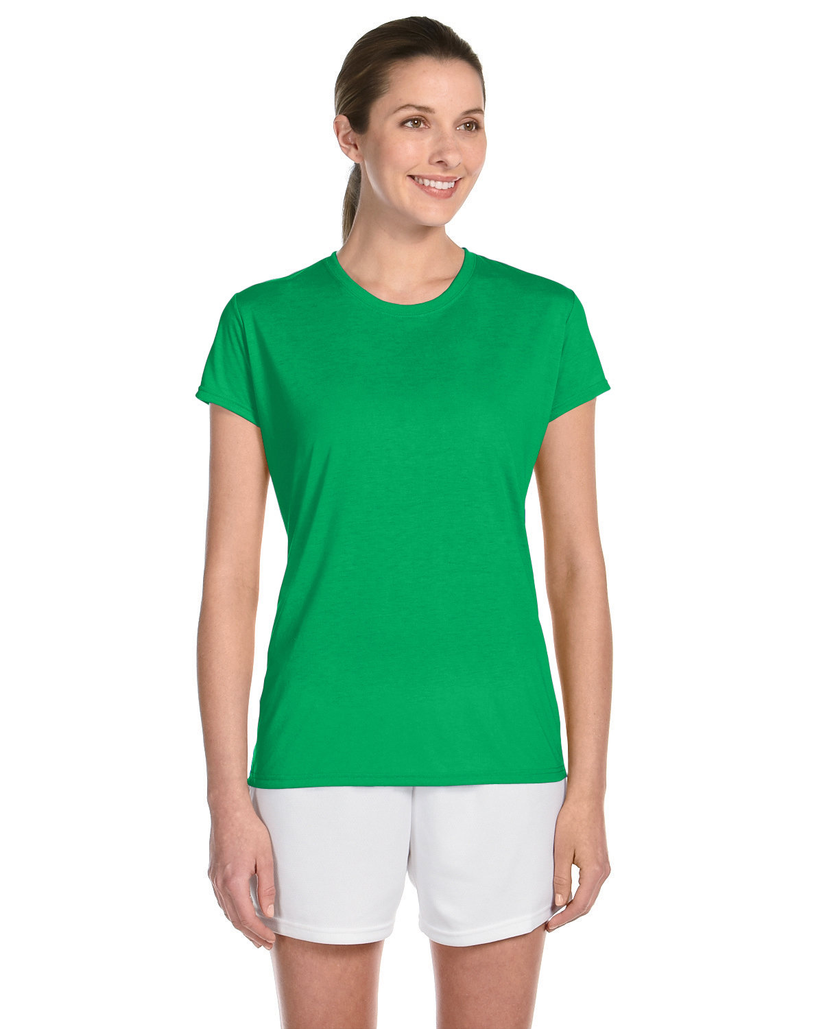 Gildan Ladies' Performance  T-Shirt IRISH GREEN 