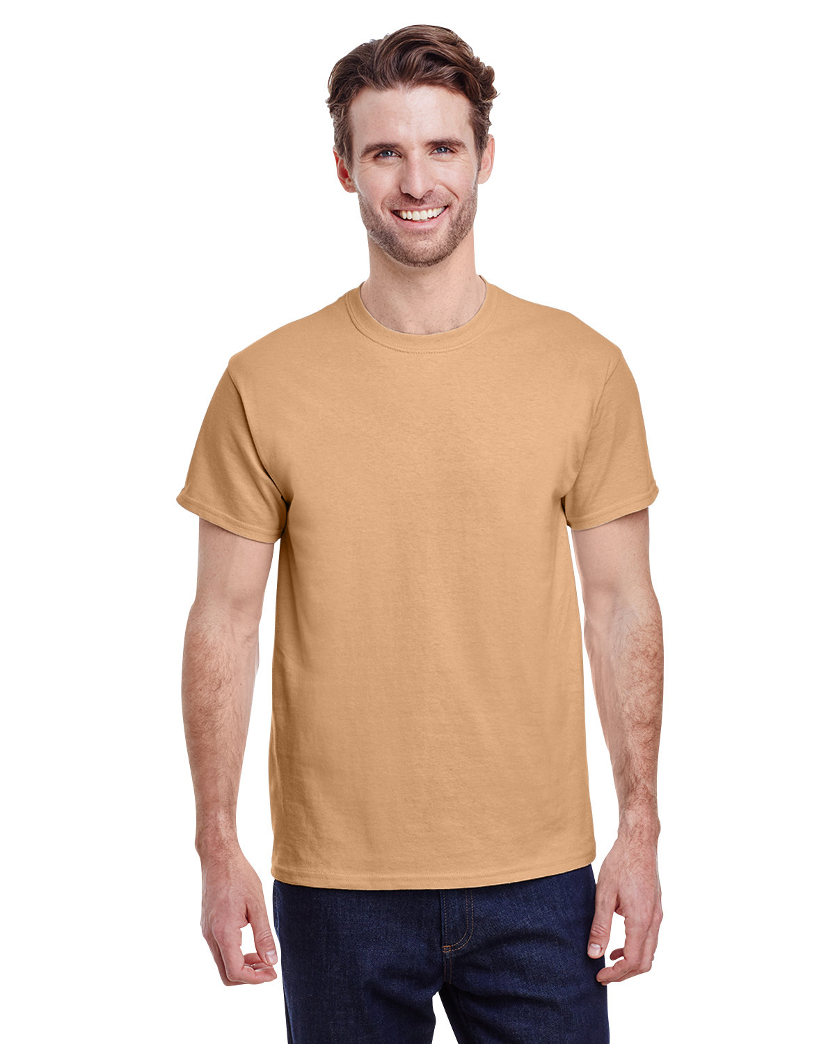 Gildan Adult Heavy Cotton™ T-Shirt OLD GOLD 