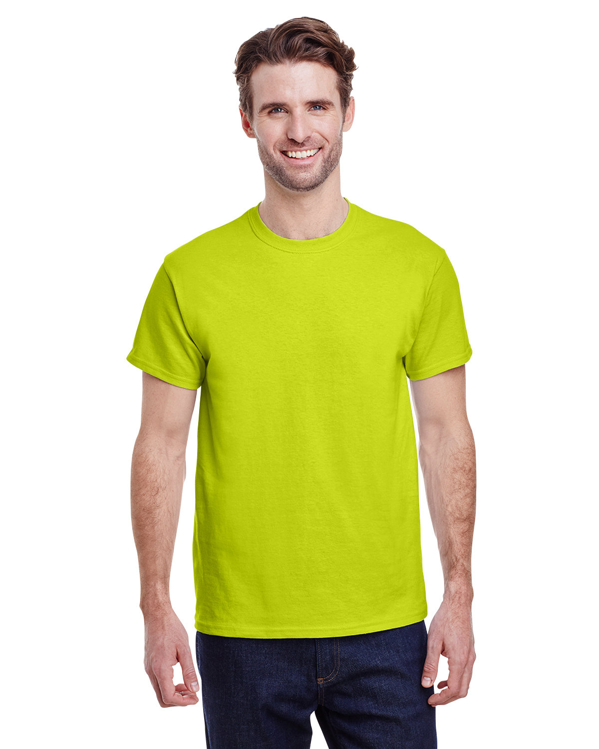 Gildan Adult Heavy Cotton™ T-Shirt safety green 