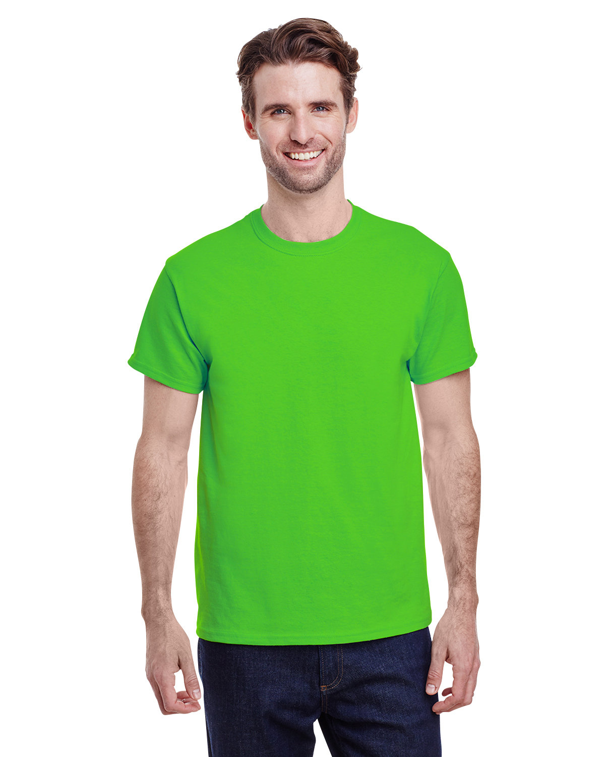 Gildan Adult Heavy Cotton™ T-Shirt LIME 