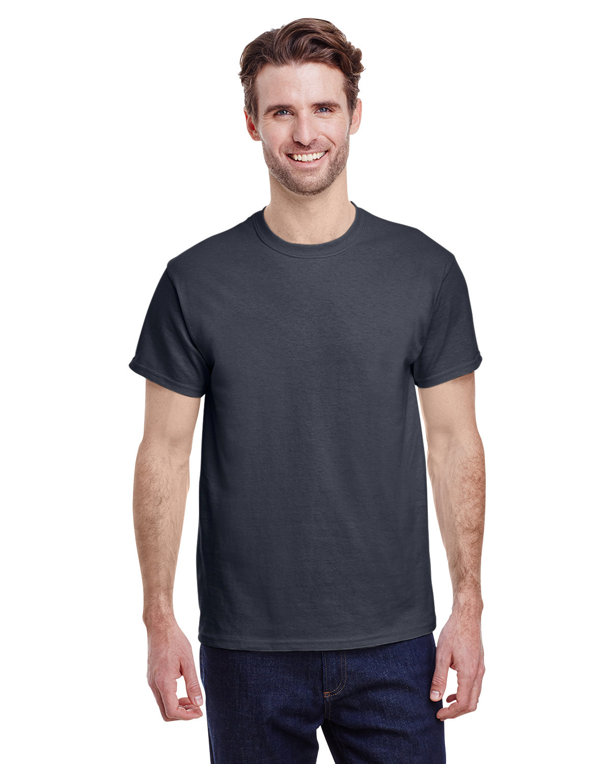 Gildan Adult Heavy Cotton™ T-Shirt CHARCOAL 