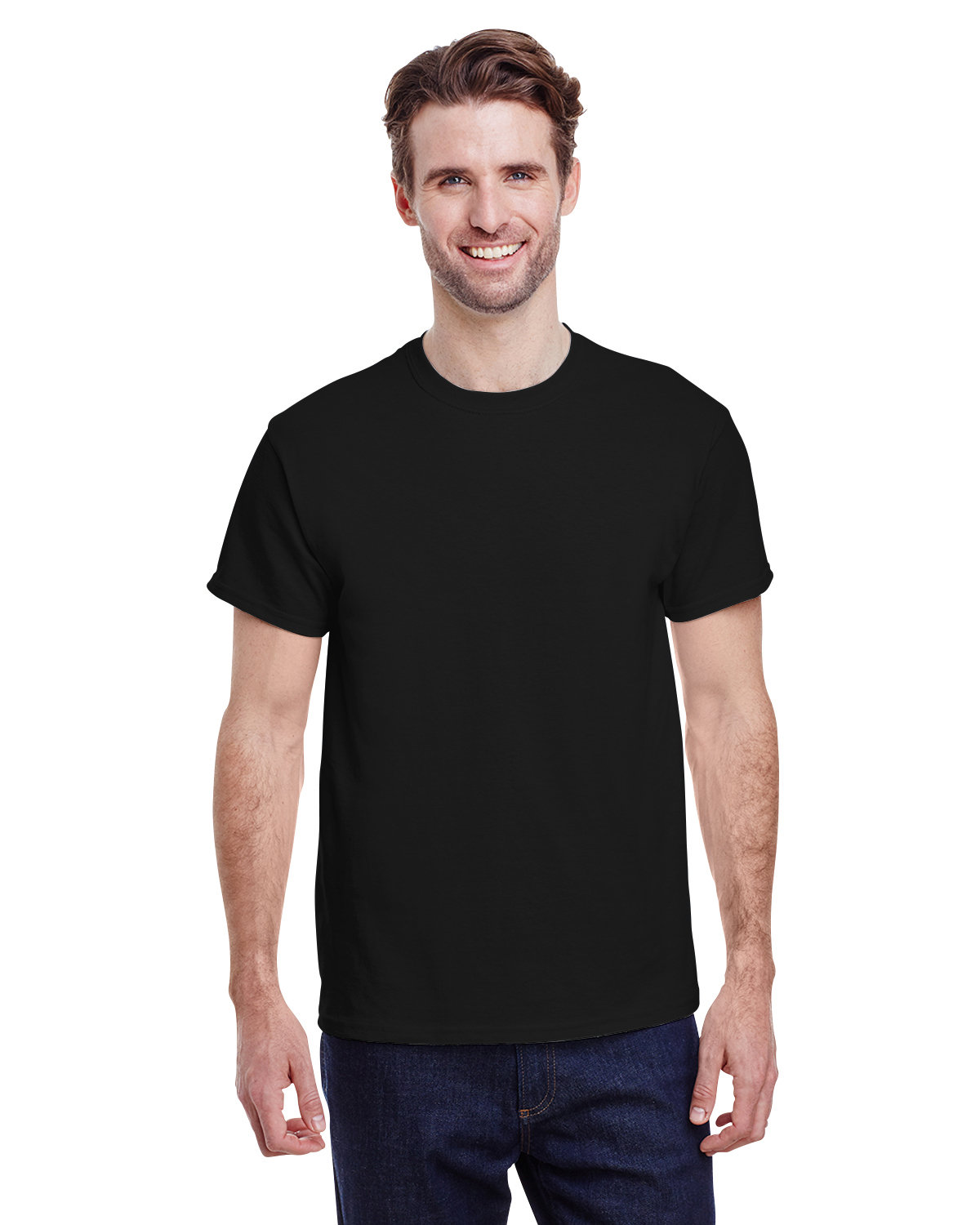 Gildan Adult Heavy Cotton™ T-Shirt BLACK 