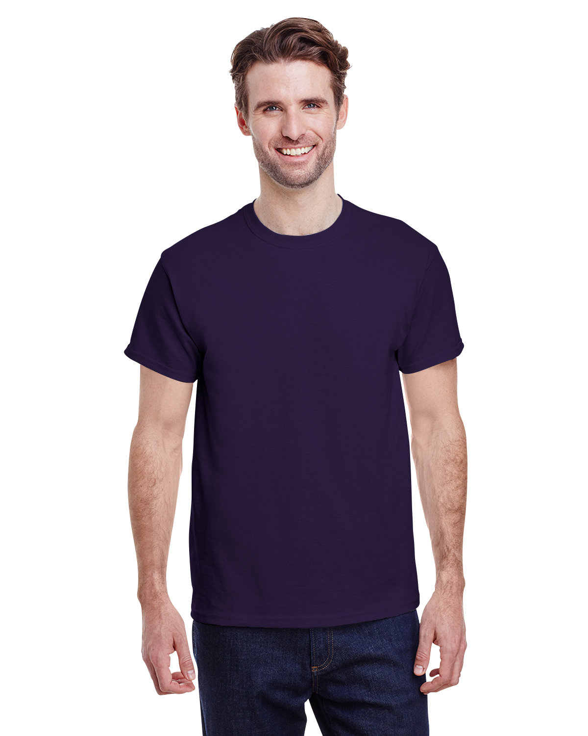 Gildan Adult Heavy Cotton™ T-Shirt BLACKBERRY 