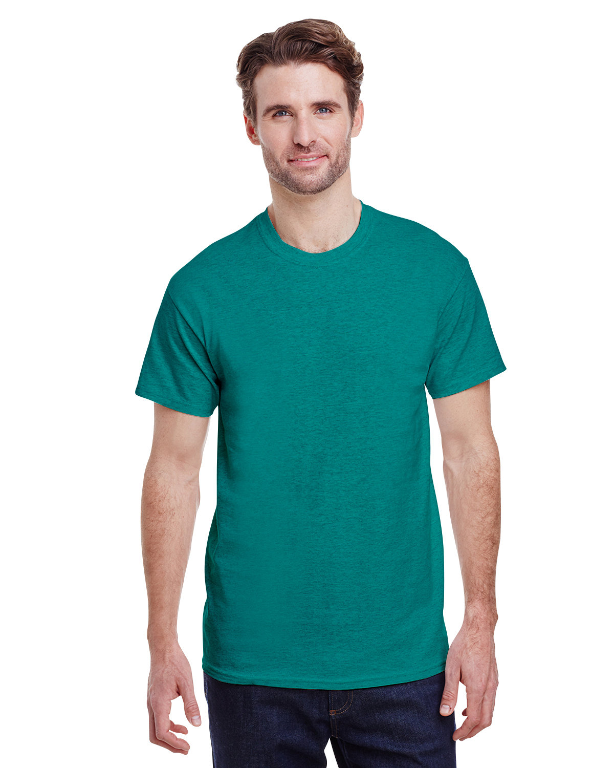 Gildan Adult Heavy Cotton™ T-Shirt ANTIQU JADE DOME 