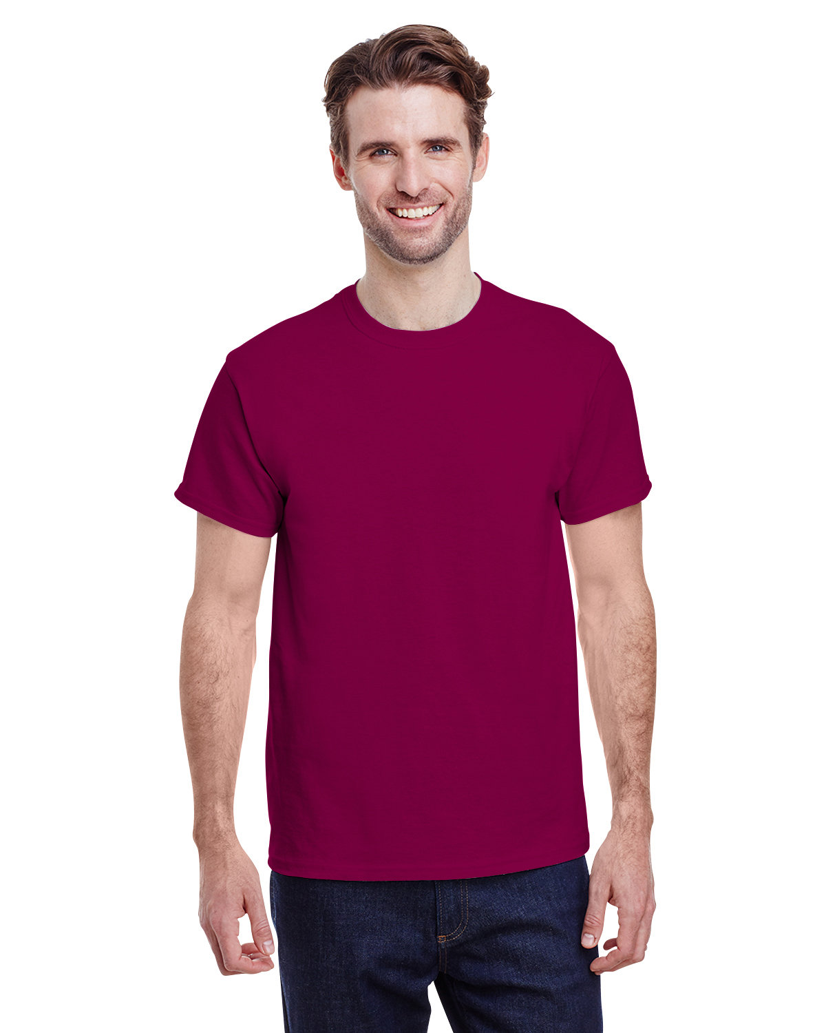 Gildan Adult Heavy Cotton™ T-Shirt BERRY 