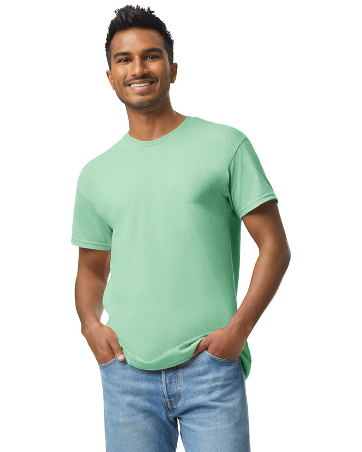 Gildan Adult Heavy Cotton™ T-Shirt MINT GREEN 