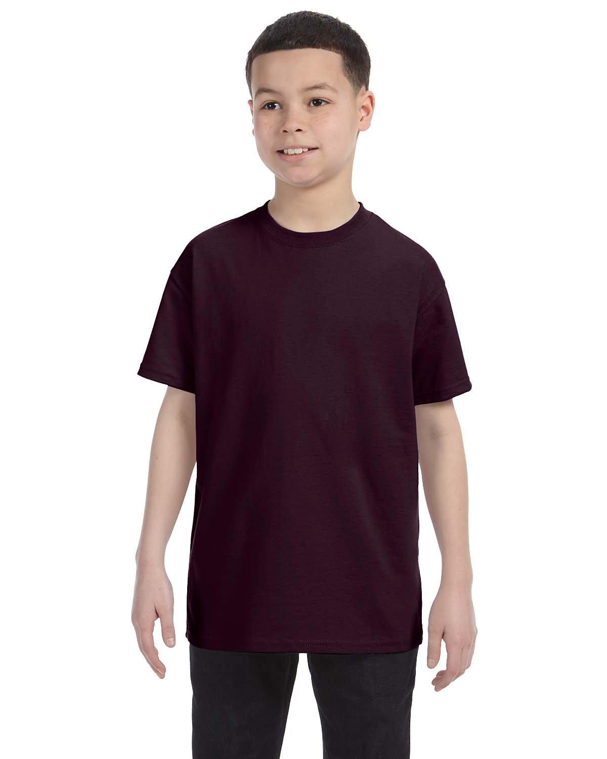 Gildan Youth Heavy Cotton™ T-Shirt dark chocolate 