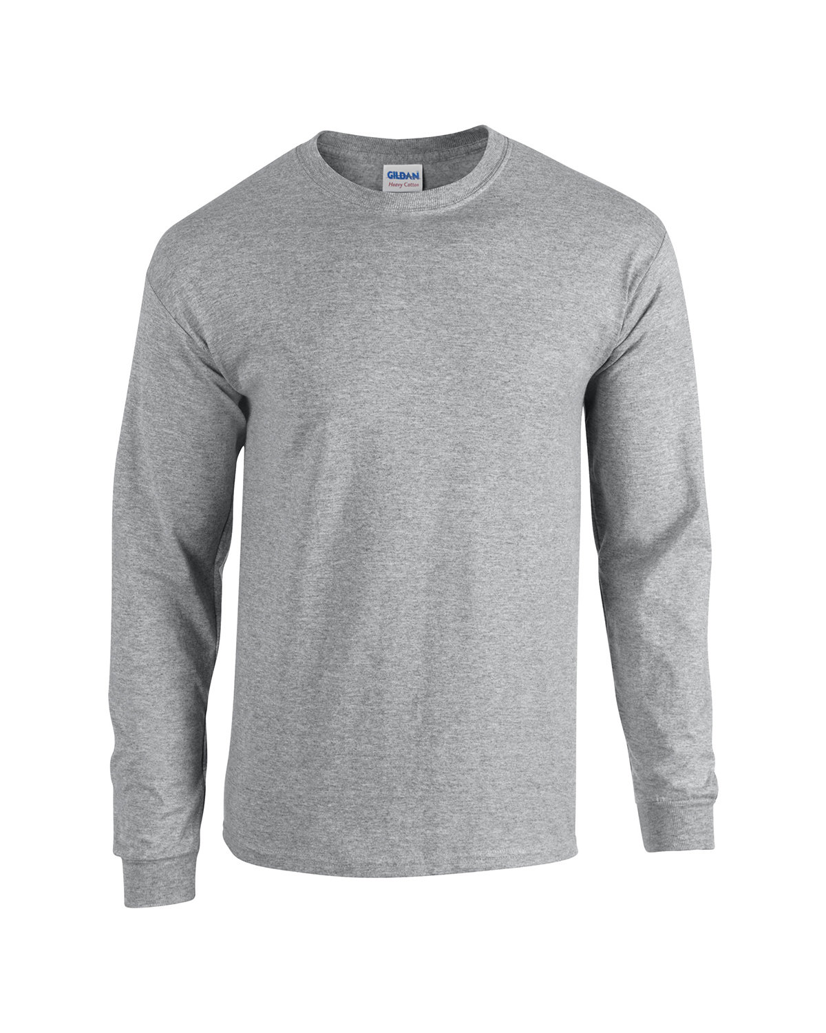 Gildan Adult Heavy Cotton™ Long-Sleeve T-Shirt | alphabroder