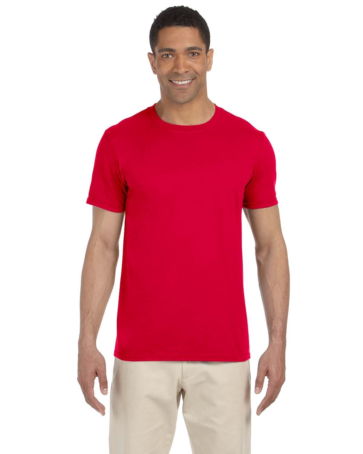 Gildan Adult Softstyle® T-Shirt CHERRY RED 