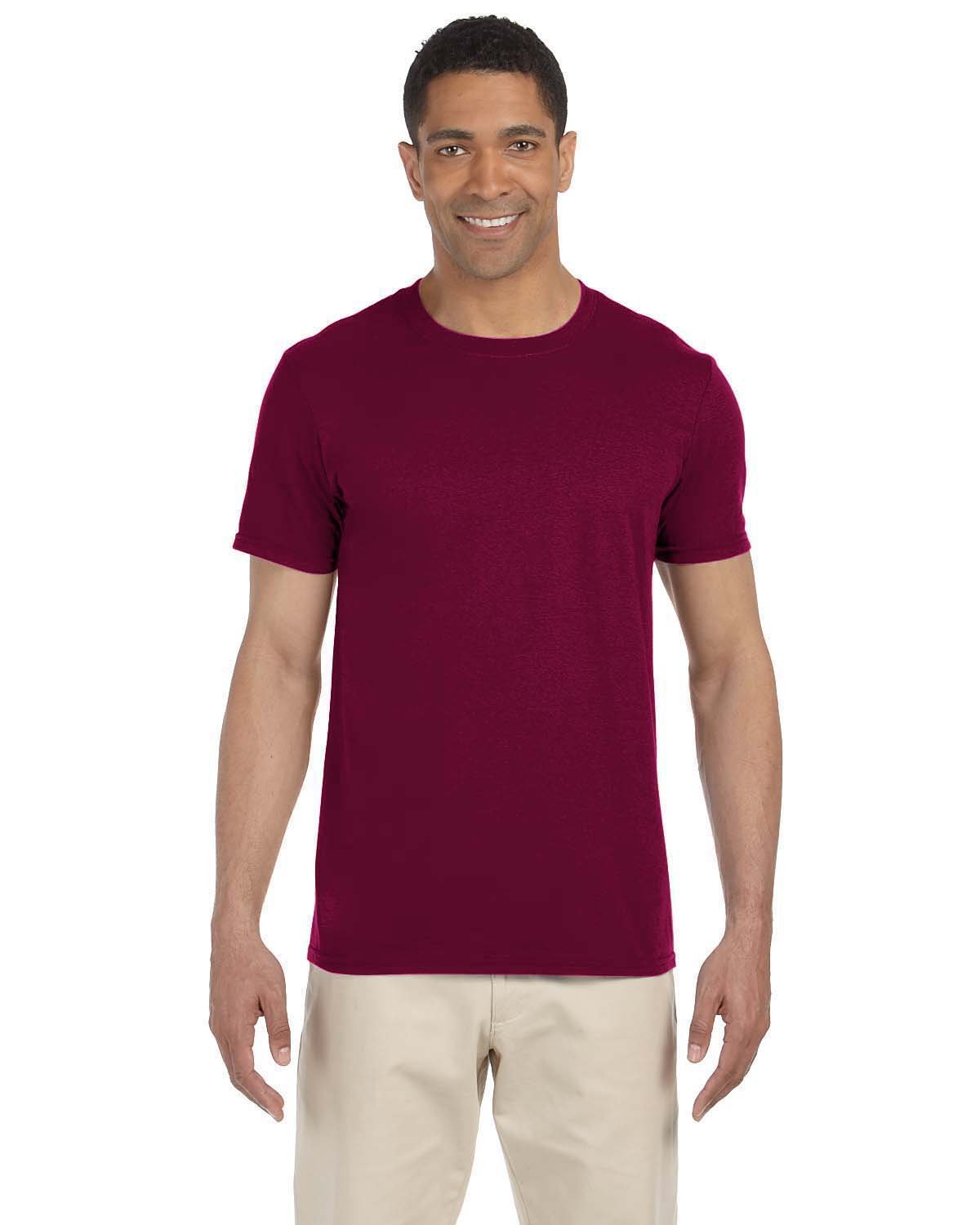 Gildan Adult Softstyle® T-Shirt maroon 