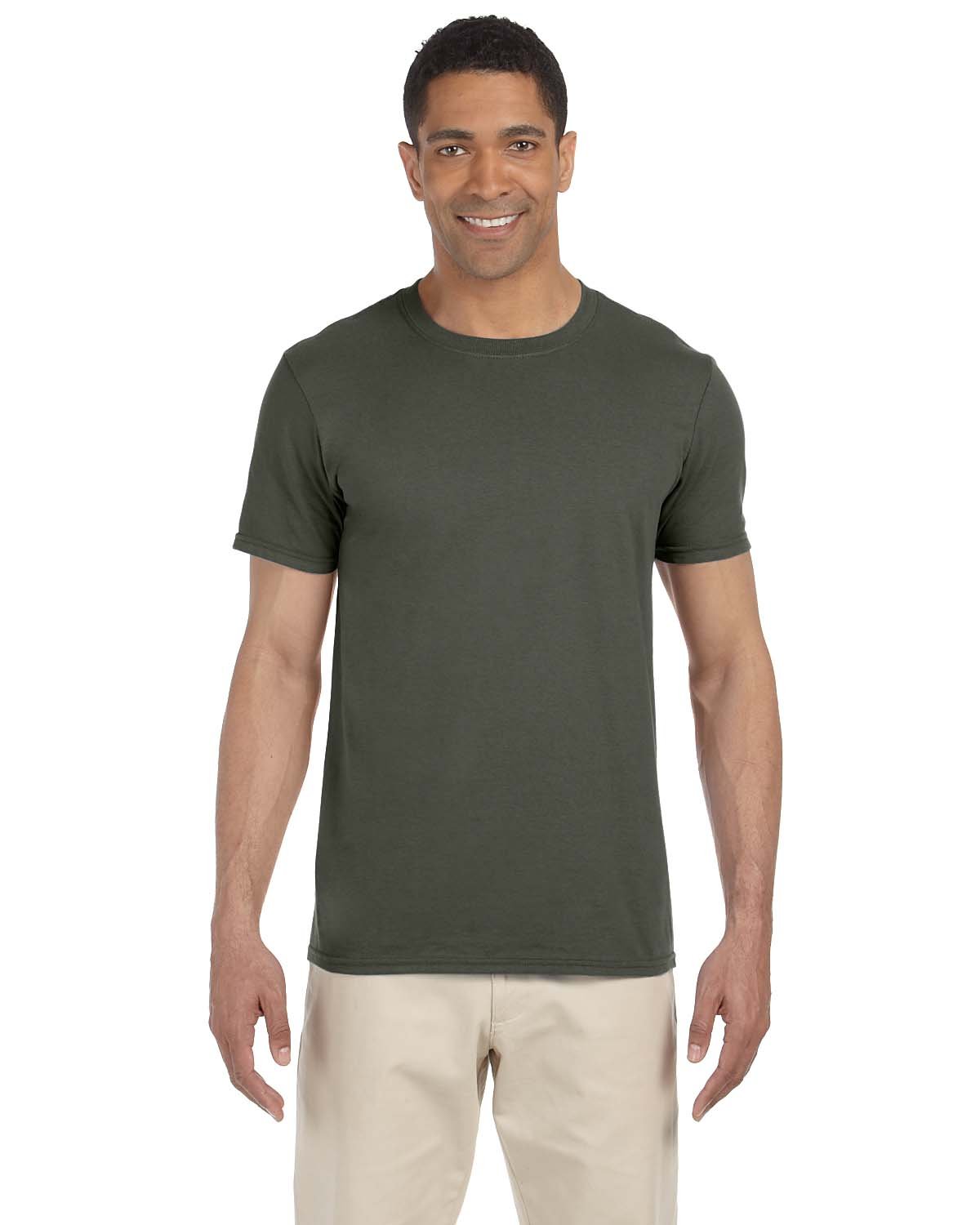 Gildan Adult Softstyle® T-Shirt military green 