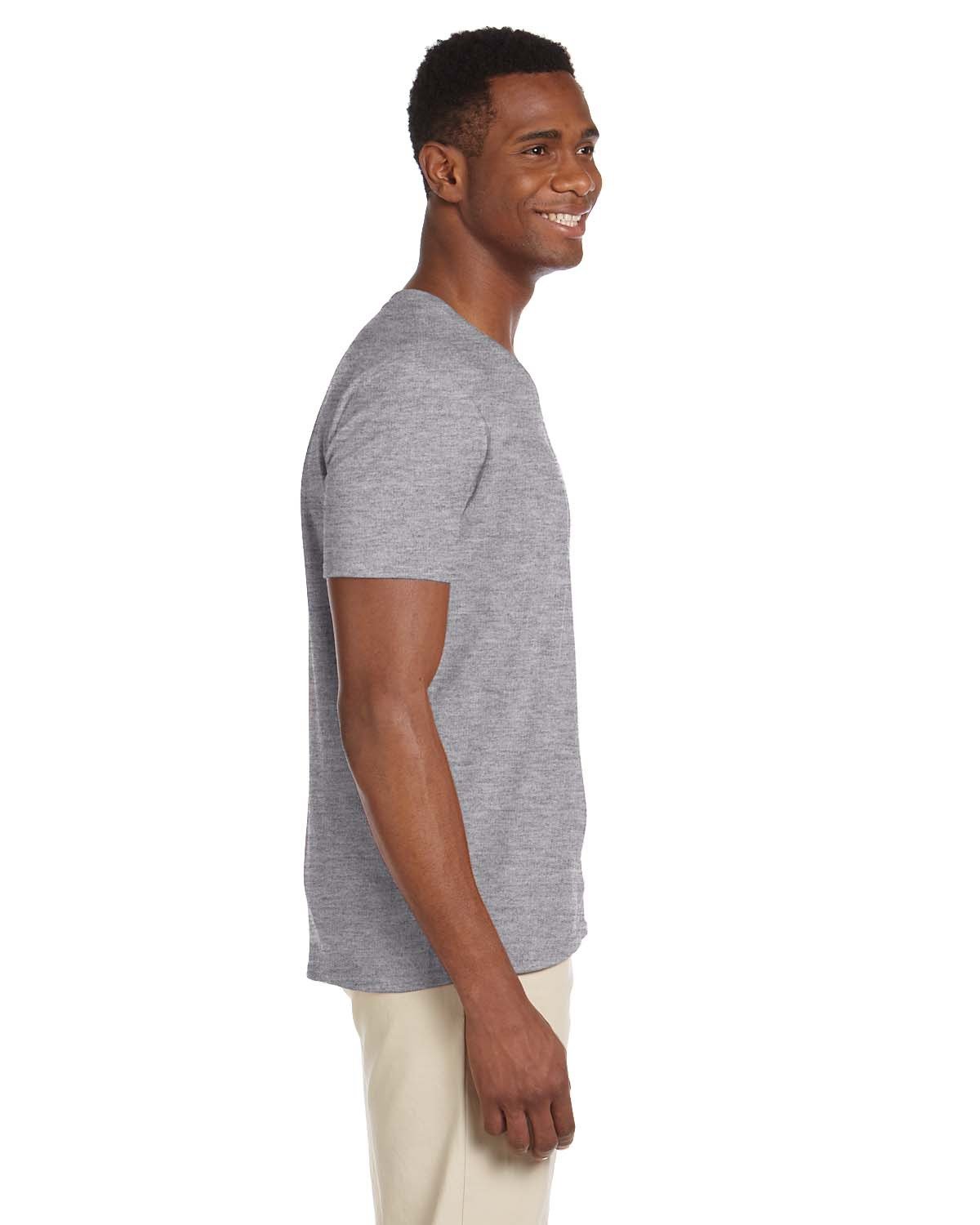 Gildan Adult Softstyle® V-Neck T-Shirt | US Generic Non-Priced