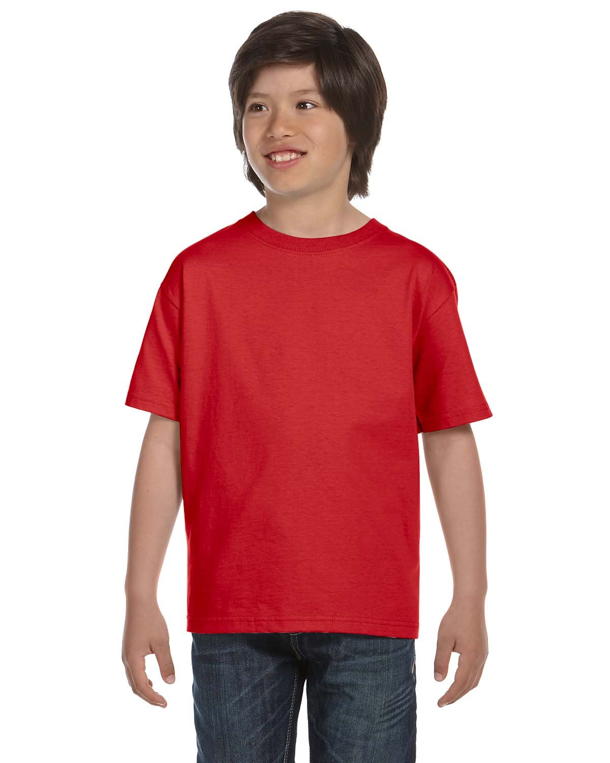 Gildan Youth 50/50 T-Shirt RED 