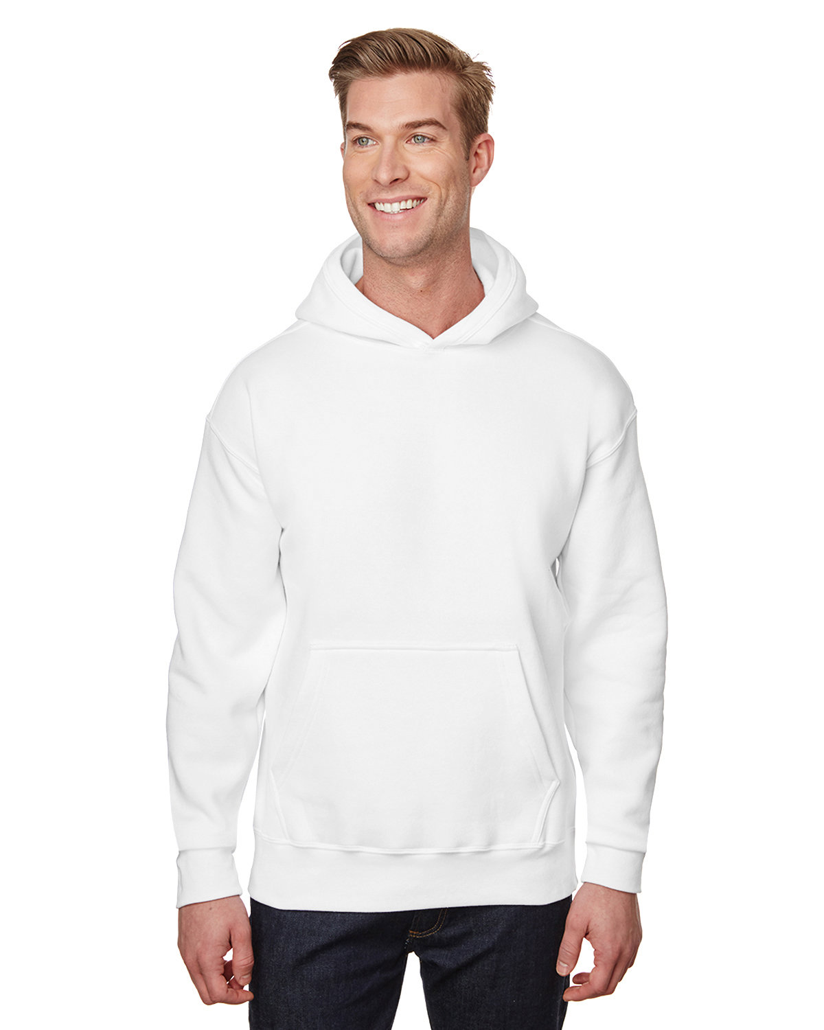 Gildan Hammer™ Adult Hooded Sweatshirt WHITE 