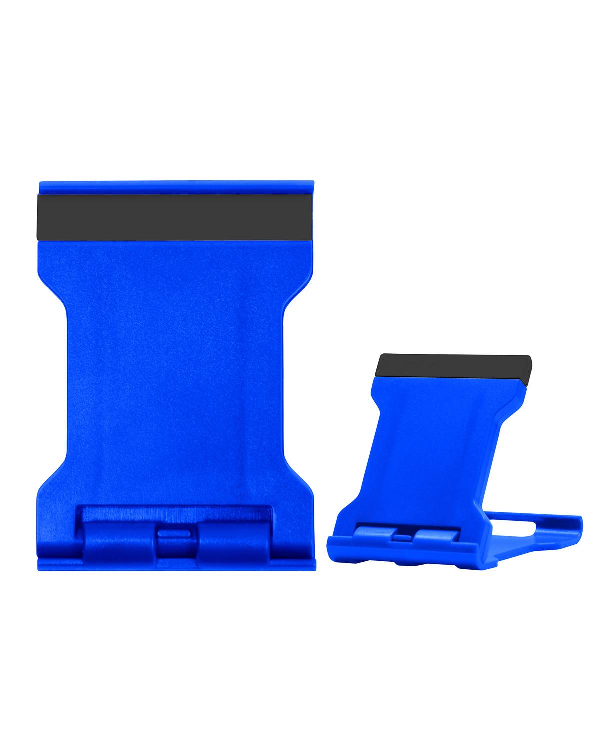 Prime Line Basic Folding Smartphone and Tablet Stand blue 
