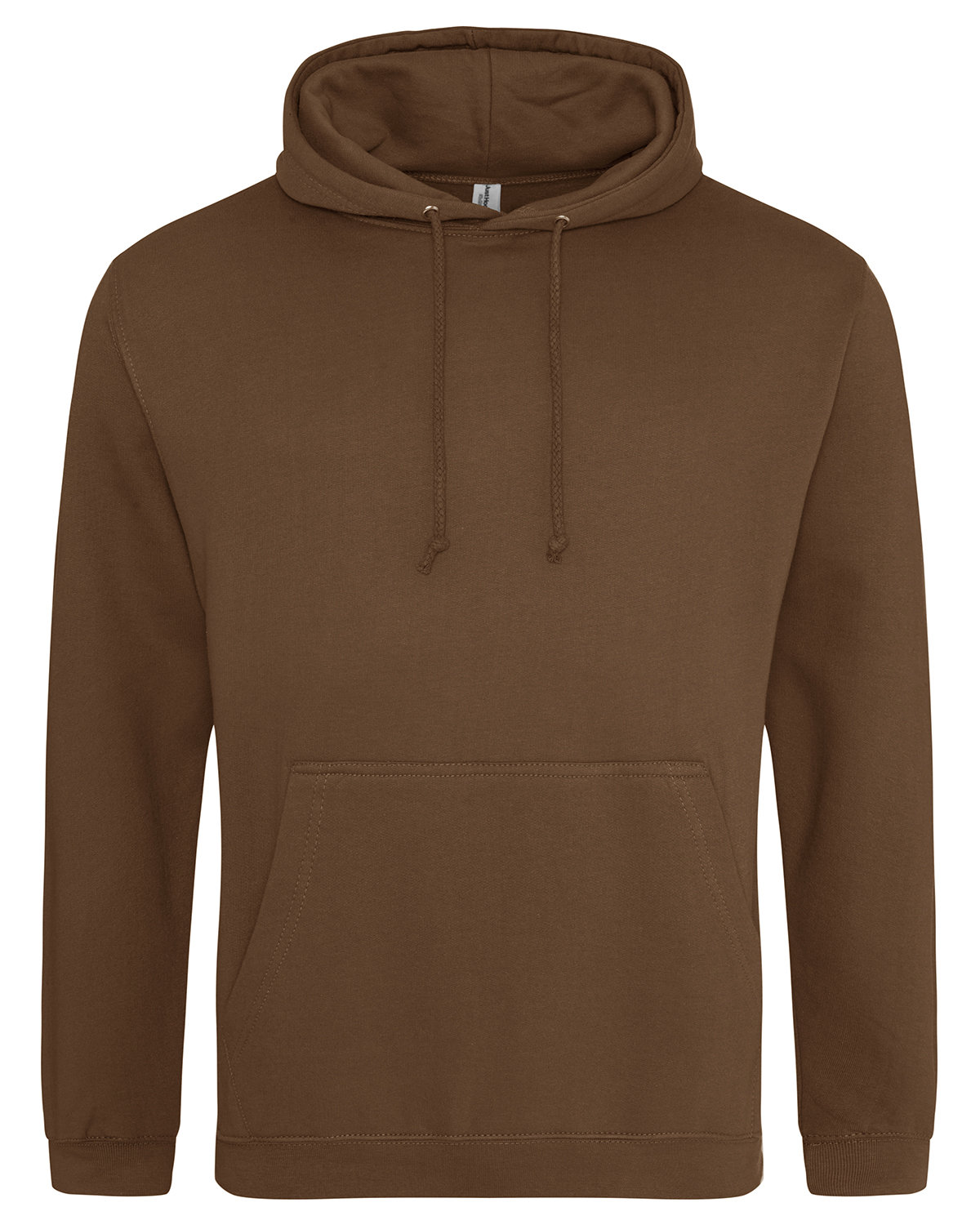 Just Hoods By AWDis Men's 80/20 Midweight College Hooded Sweatshirt CARAMEL TOFFEE 