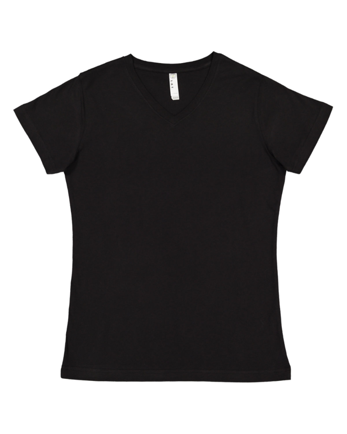LAT Ladies' Premium Jersey V-Neck T-Shirt | alphabroder