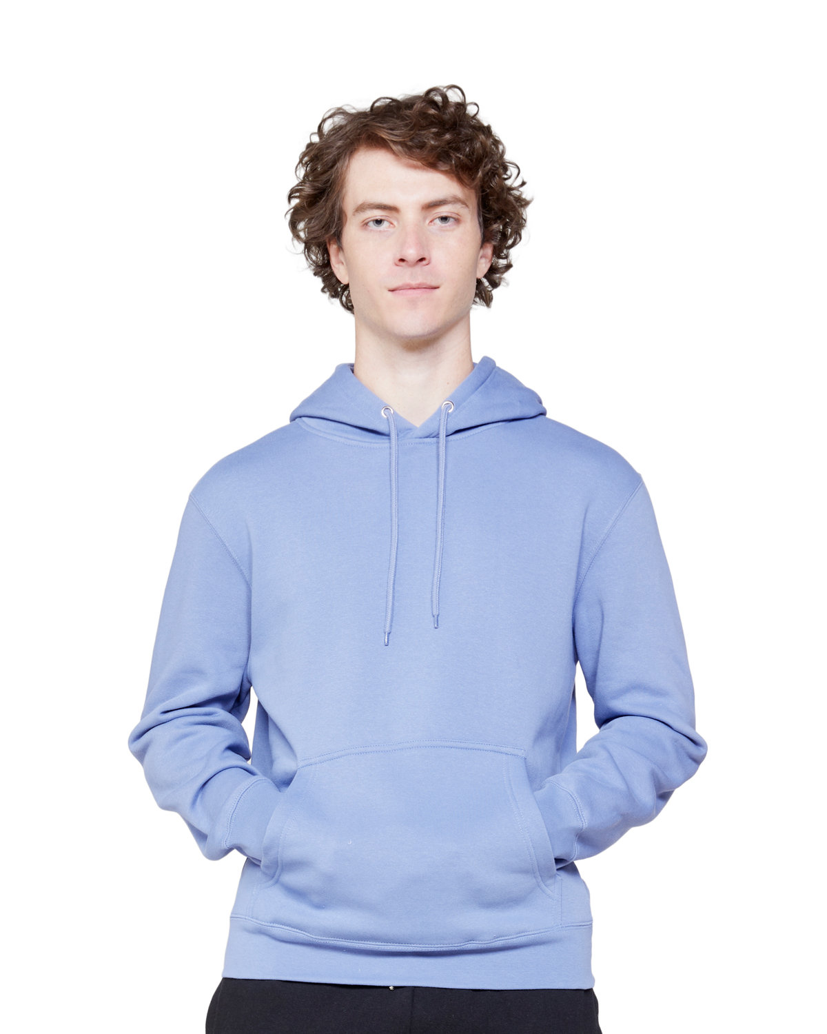 Lane Seven Unisex Premium Pullover Hooded Sweatshirt COLONY BLUE 
