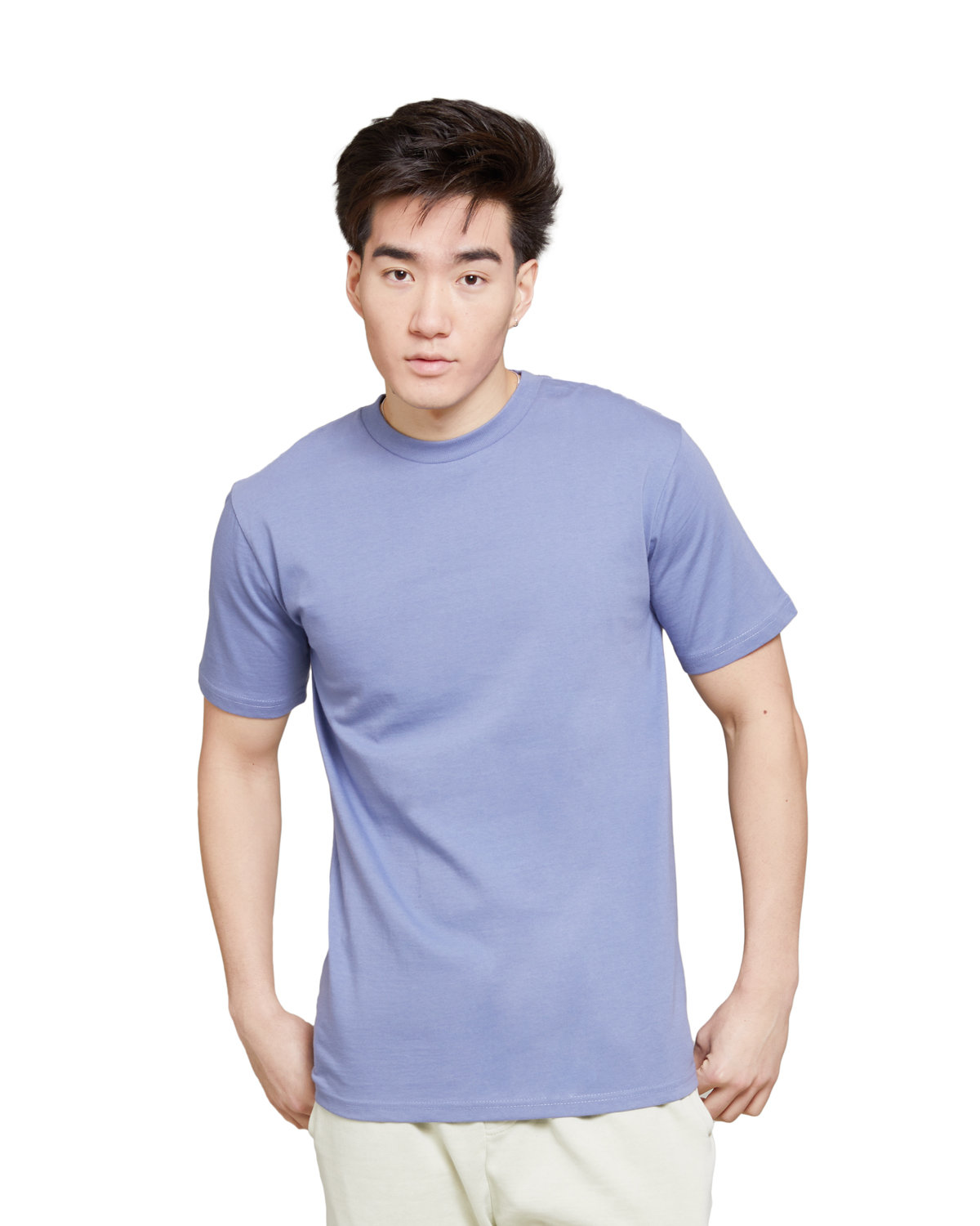 Lane Seven Unisex Heavyweight T-Shirt COLONY BLUE 