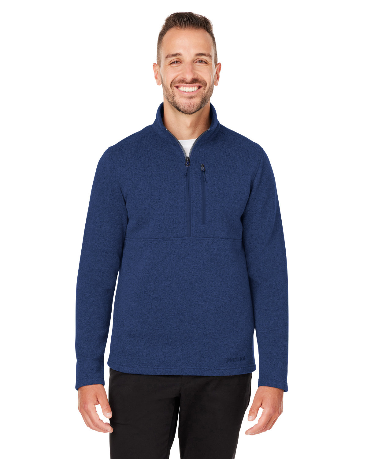 Marmot Men's Dropline Half-Zip Sweater Fleece Jacket ARCTIC NAVY 