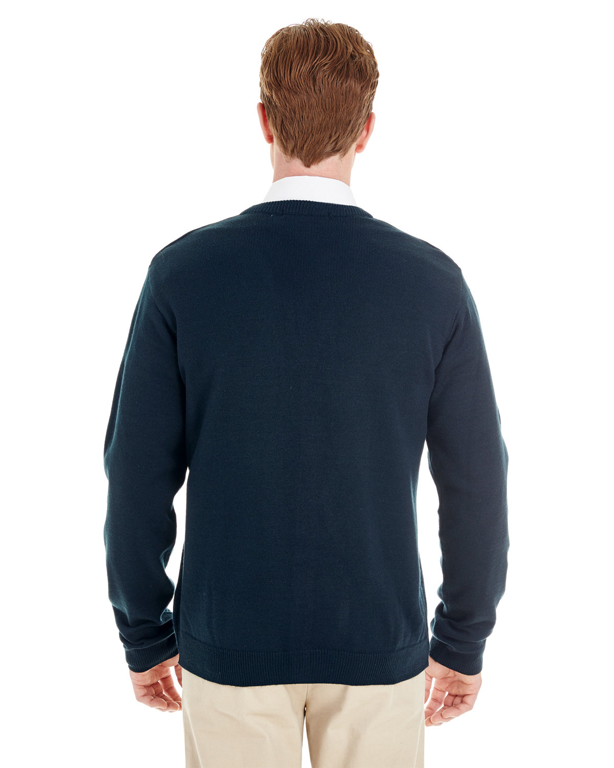 Harriton Men/'s Pilbloc V-Neck Button Cardigan Sweater