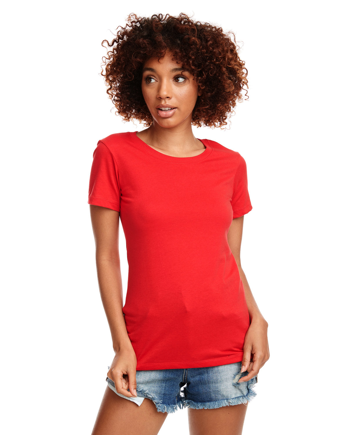 Next Level Apparel Ladies' Ideal T-Shirt RED 